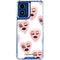Bouffants and Broken Hearts Winking Hearts Moto G 5G (2024) Clear Case
